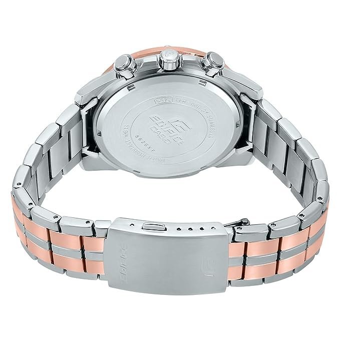 Edifice Analog Silver Dial Men's Watch-EFR-559SG-7AVUDF (EX429) - Image 4