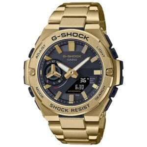G1234 G-Shock GST-B500GD-9ADR Analog-Digital Watch with Tough Solar - Carbon Core Guard