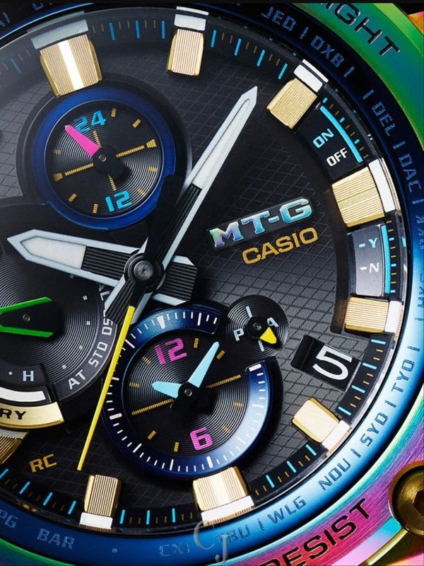 G-SHOCK MTG 20TH ANNIVERSARY LUNAR RAINBOW MTG-B1000RB-2A - Image 6
