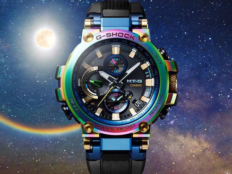 G-SHOCK MTG 20TH ANNIVERSARY LUNAR RAINBOW MTG-B1000RB-2A - Image 8