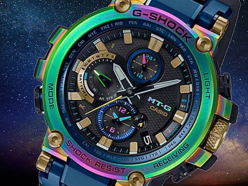 G-SHOCK MTG 20TH ANNIVERSARY LUNAR RAINBOW MTG-B1000RB-2A - Image 3