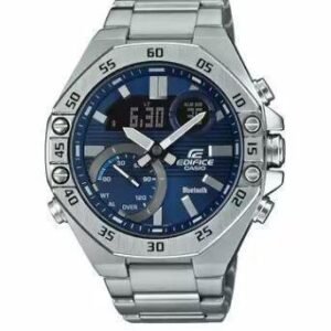 ECB-10D-2ADF - ED492 : Silver Bluetooth Connect - Men's Watch