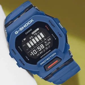 G-Shock Dial Blue Resin Strap Digital Watch - For Men G1147 (GBD-200-2DR)